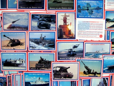 Link to info about Lime Rock's Heroes Of The Persian Gulf trading cards